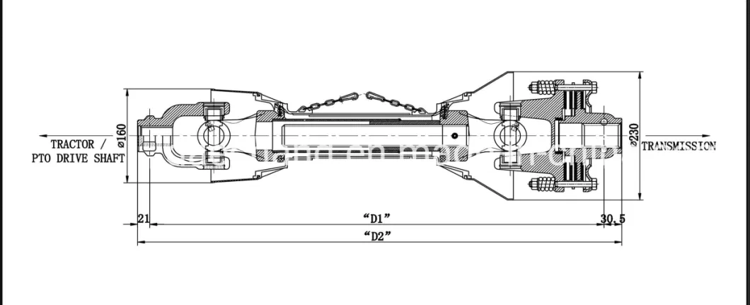 Different Style Model Shaft Pto for Ahriculture Machinery